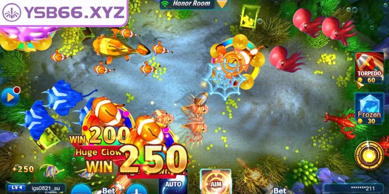 Tận dụng chế độ quỳ hoa bảo điển bắn cá YSB66