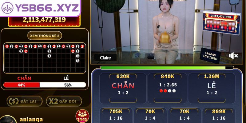 Chiến lược chơi xóc đĩa thần tài YSB66 hiệu quả