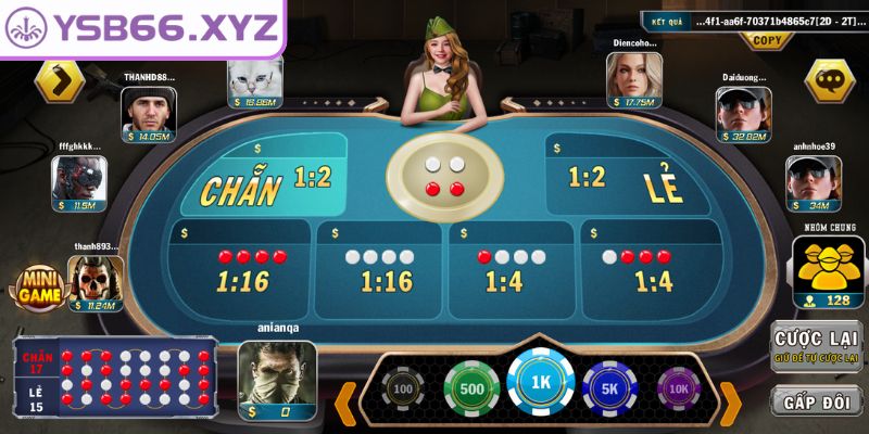 Quản lý vốn xóc đĩa YSB66 online thông minh