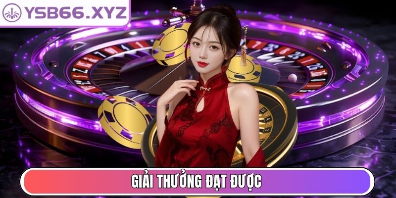 Giải thưởng đạt được